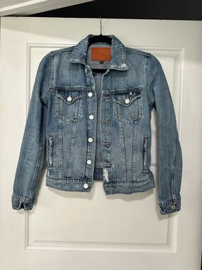 Lucky Brand Light Blue Denim Jacket